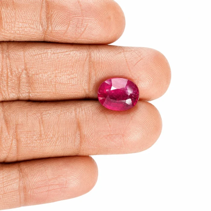 Natural Pink Ruby (Manik) – 5.65 Ct