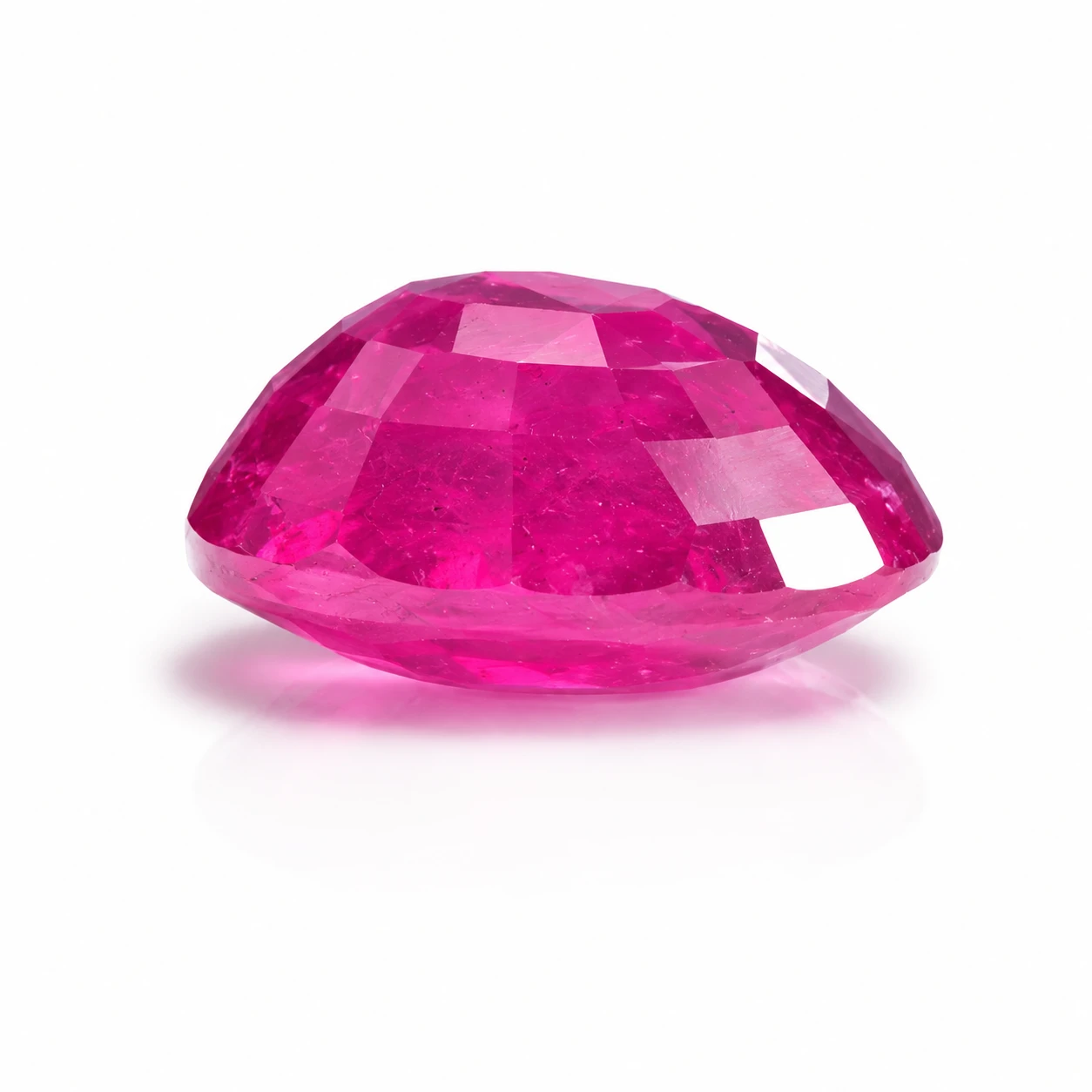 6.30ct Natural Pink Ruby Gemstone sides