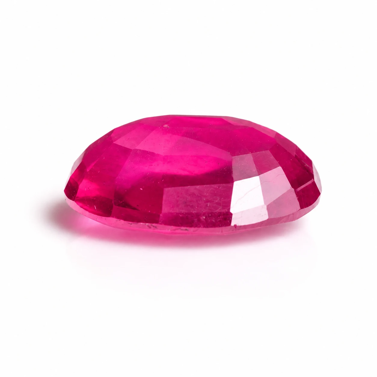 Natural Pink Ruby Gemstone 6.05ct sides