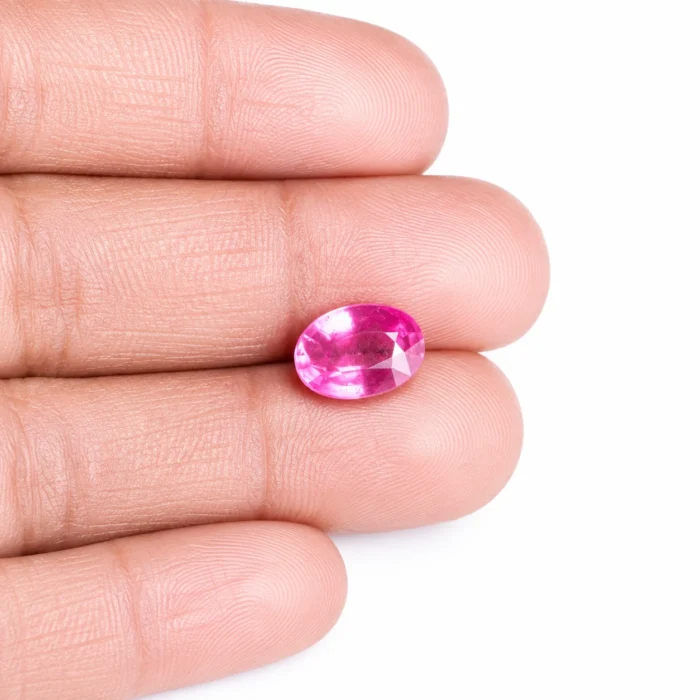 Natural Pink Ruby (Manik) – 5.30 ct