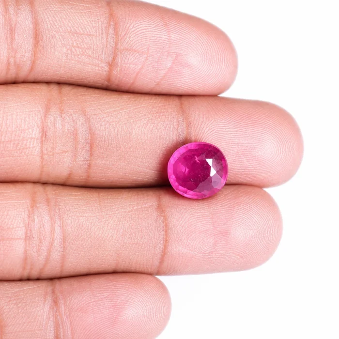 Natural Pink Ruby (Manik) – 5.60 ct