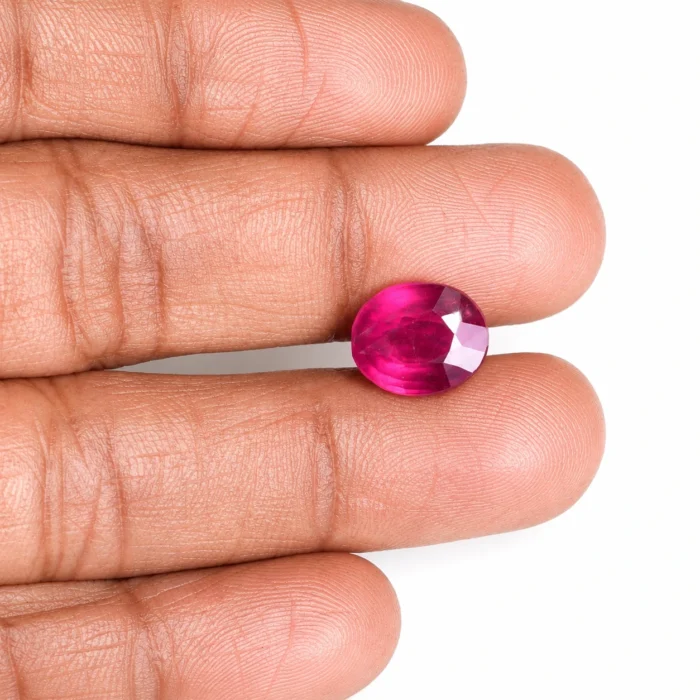 Natural Pink Ruby (Manik) – 5.90 ct