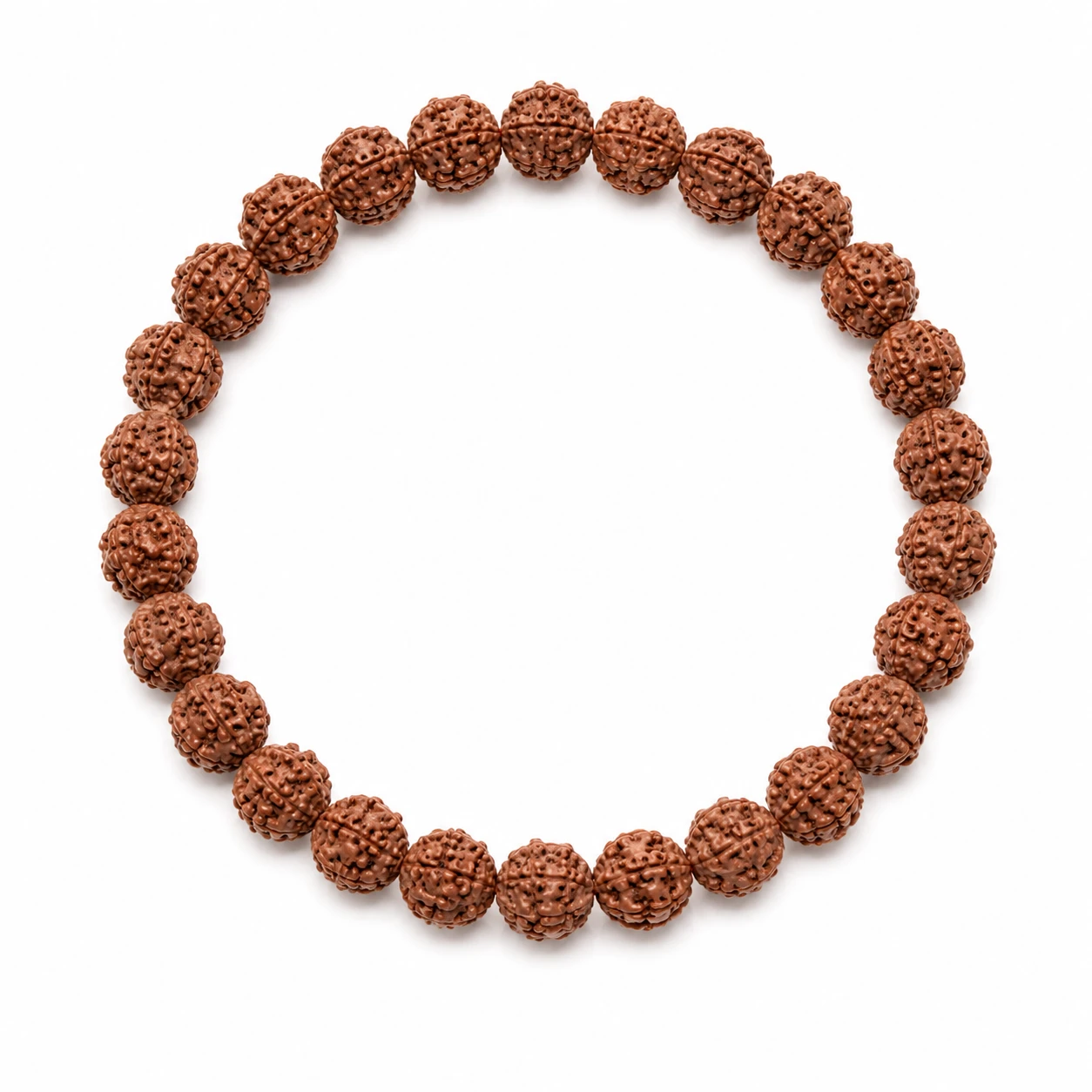 Rudraksha Bracelet white background