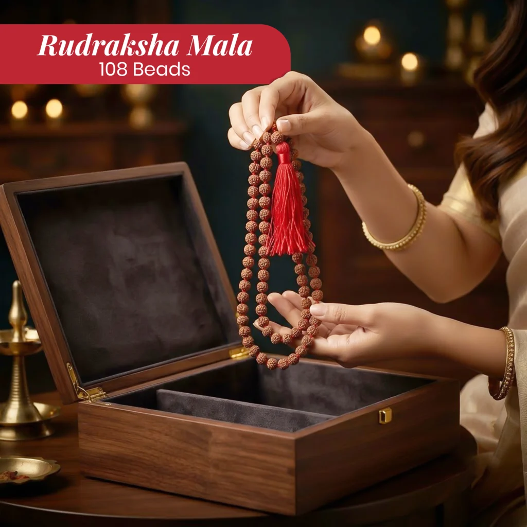 Gemsagar Rudraksha Mala