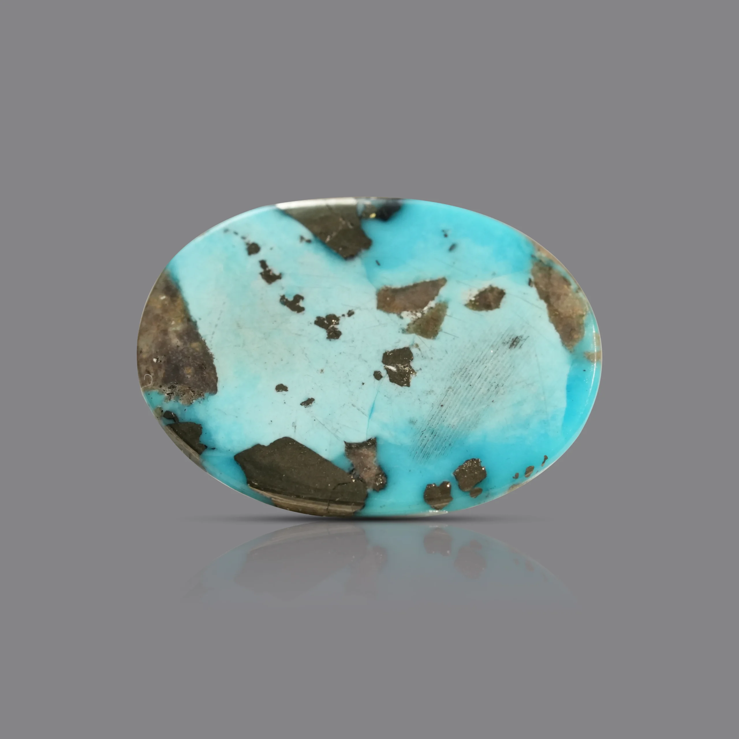 Turquoise Gemstone backside