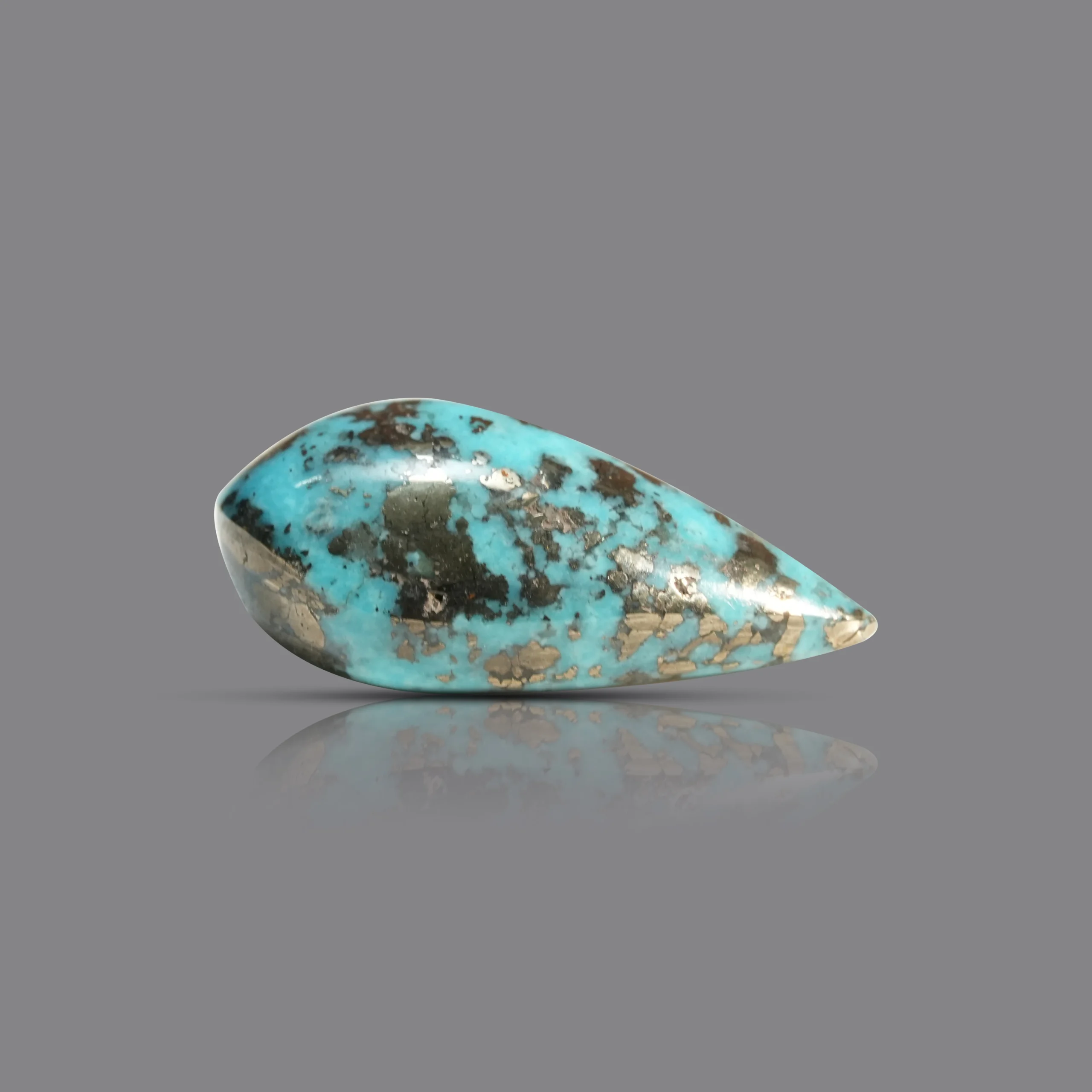 Turquoise Gemstone 13.25ct sides