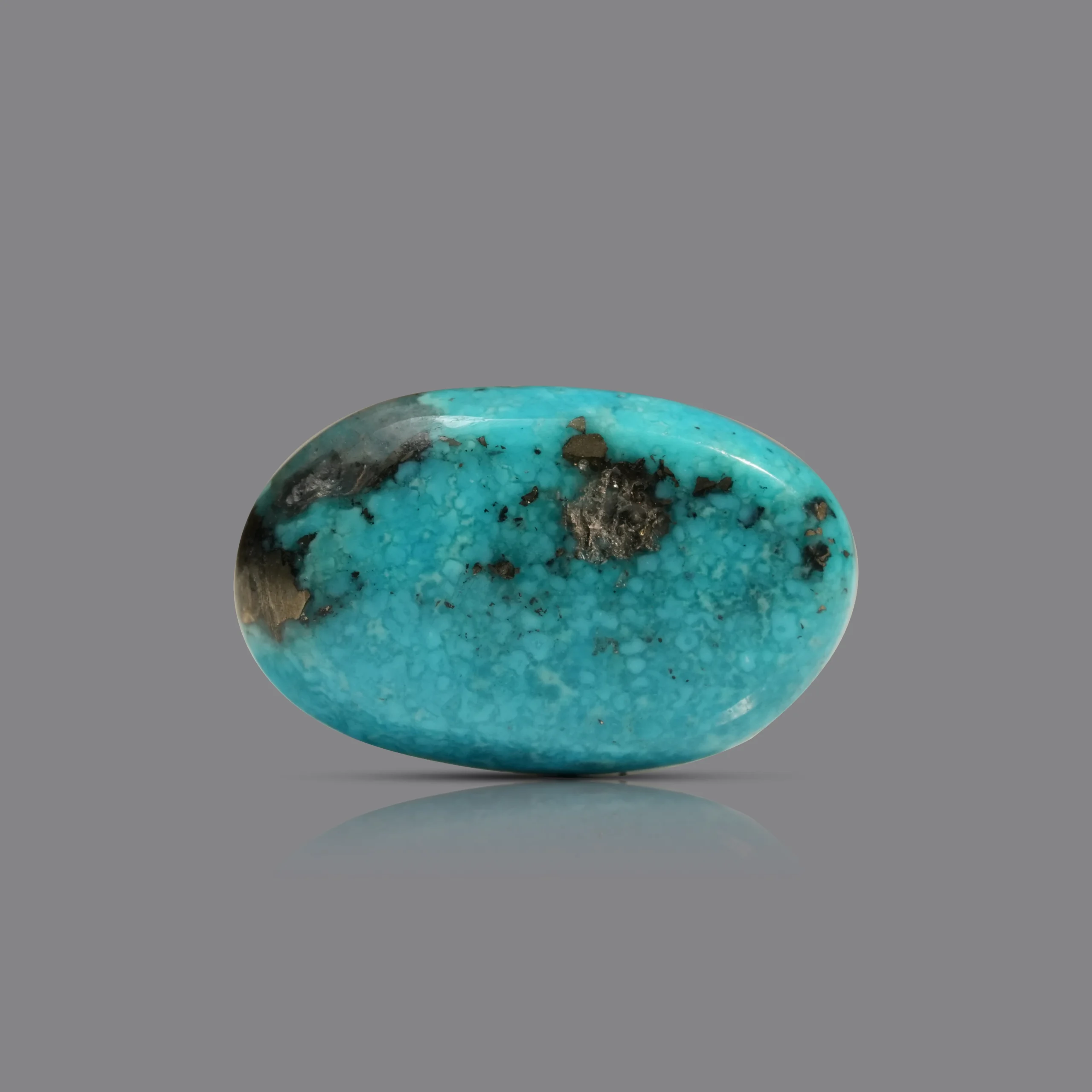 Natural Turquoise Gemstone 10.10 ct back side