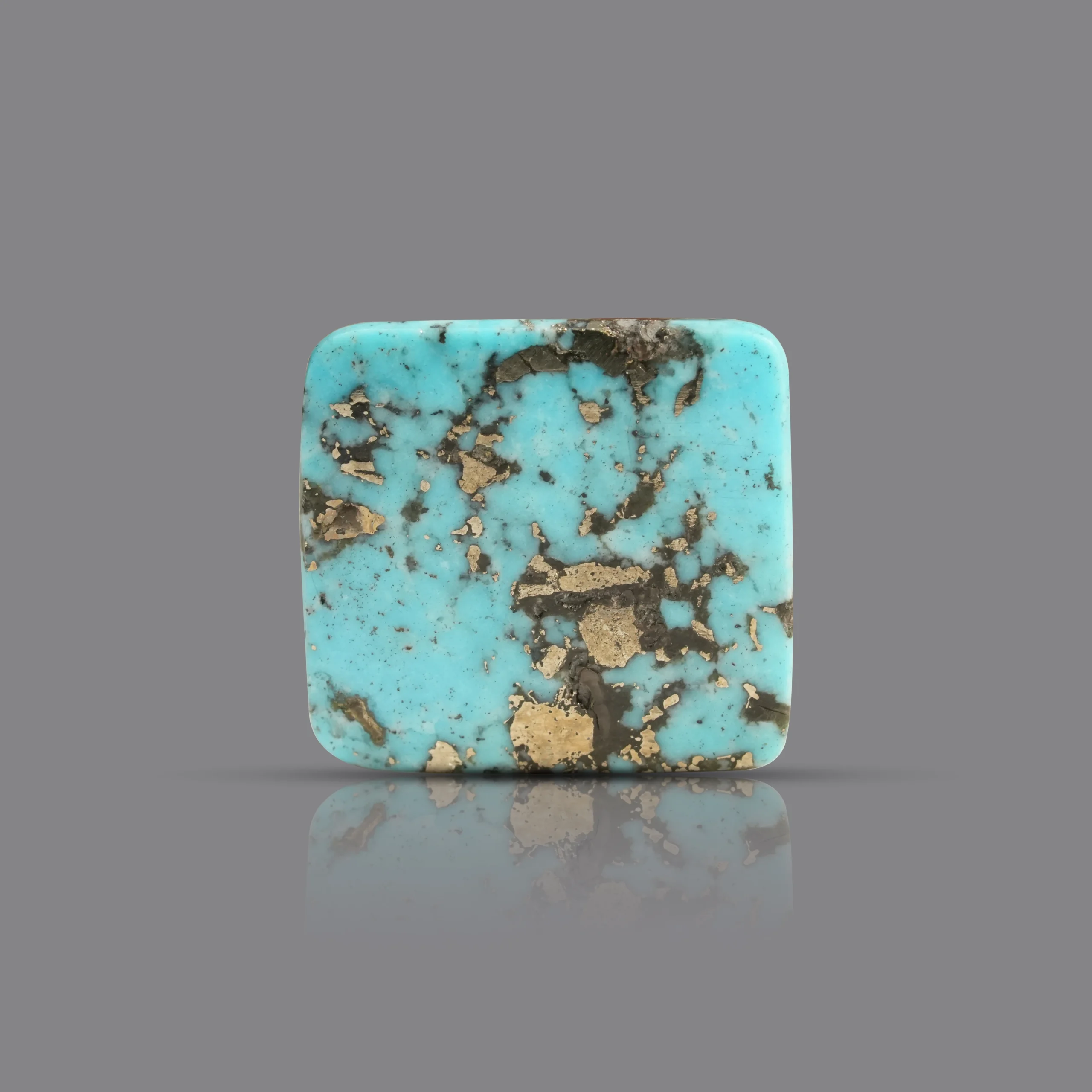 16.65 ct Turquoise Gemstone backside