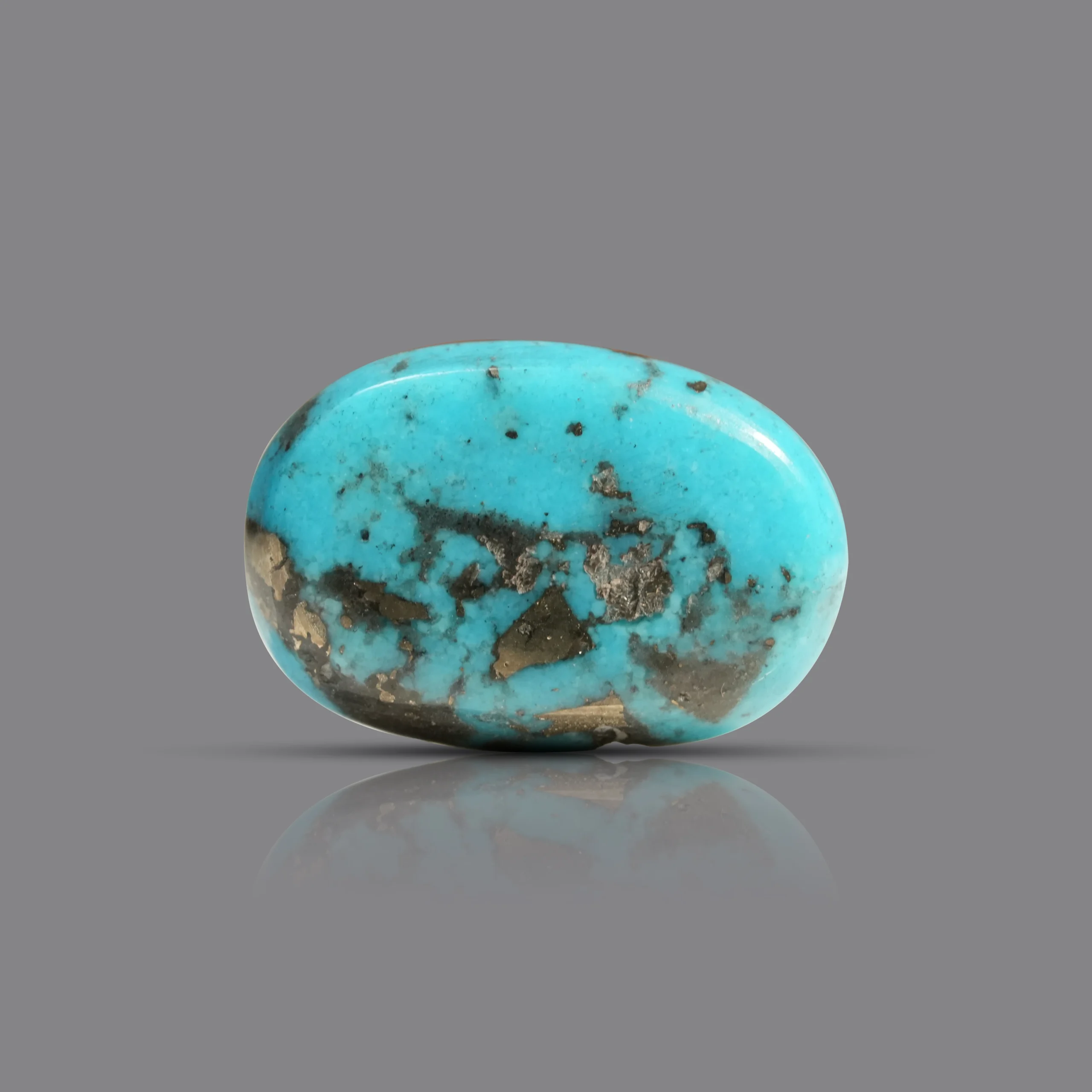 Turquoise Gemstone 15.35 Carat Side