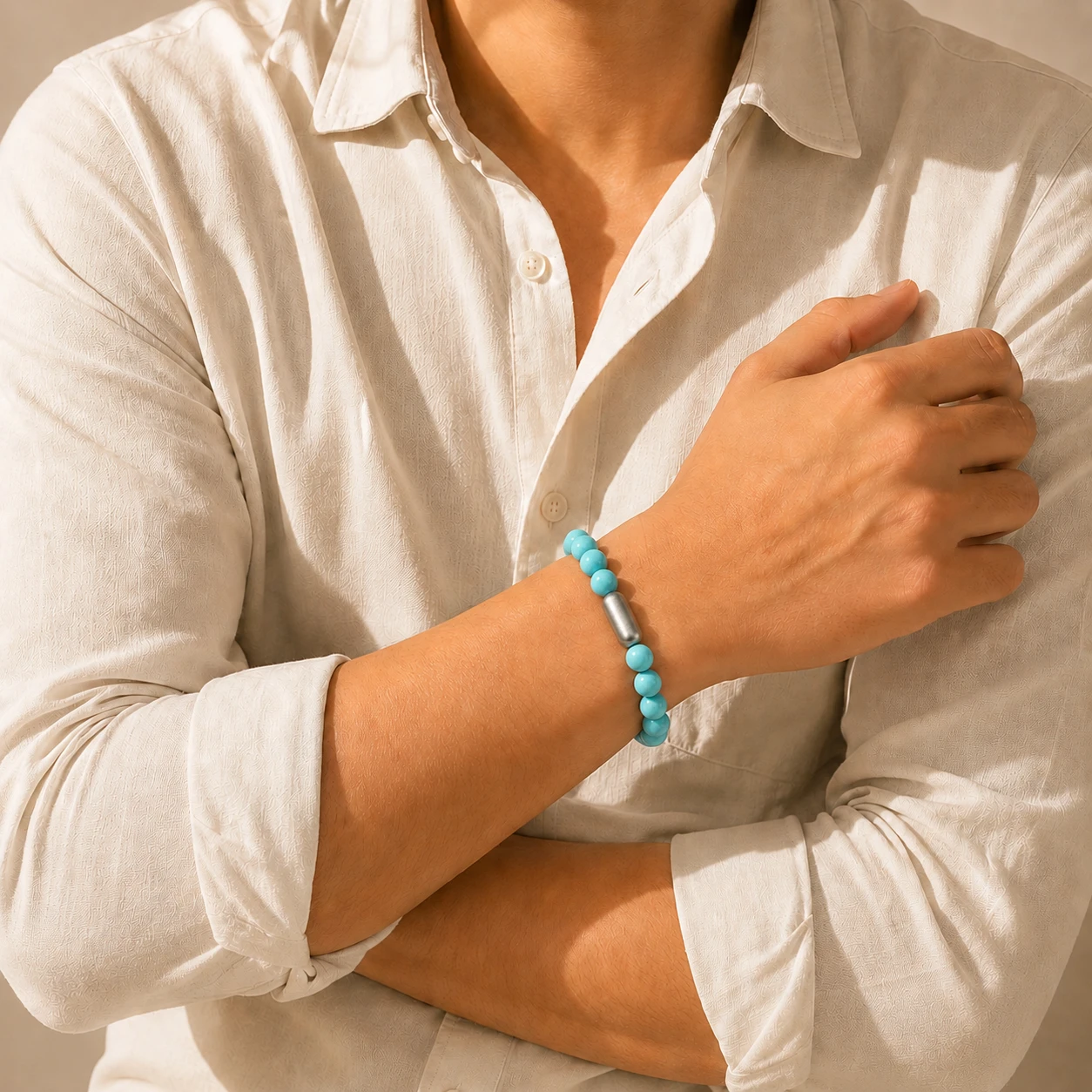 Turquoise Bracelet Model