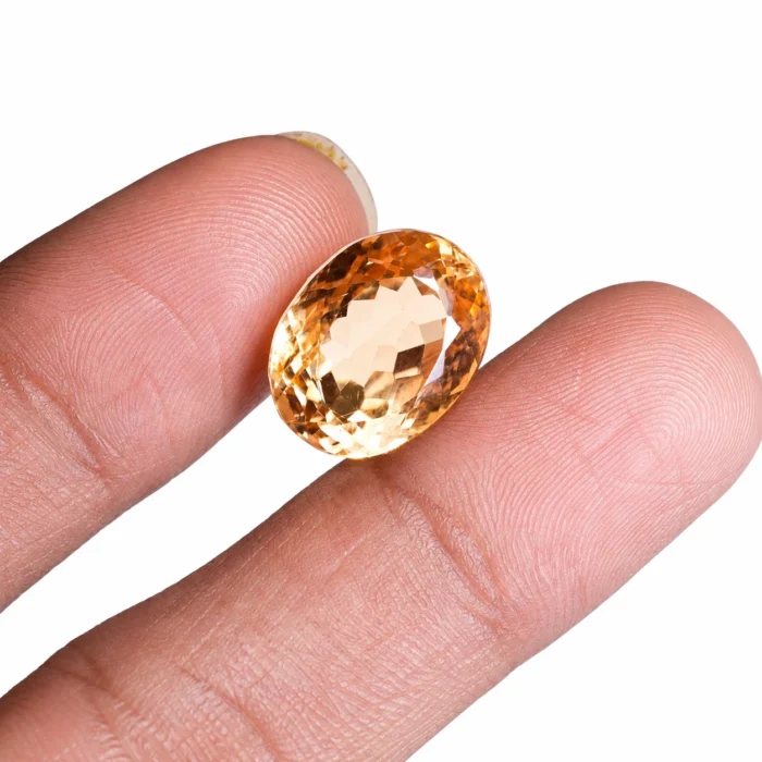 Natural Yellow Topaz Gemstone – 12.80 Carat