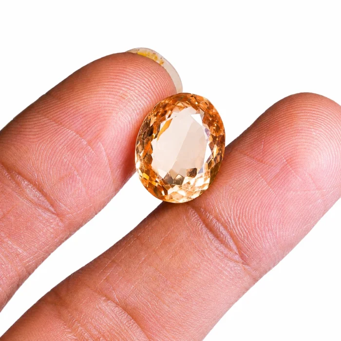 Natural Yellow Topaz Gemstone – 10.95 Carat