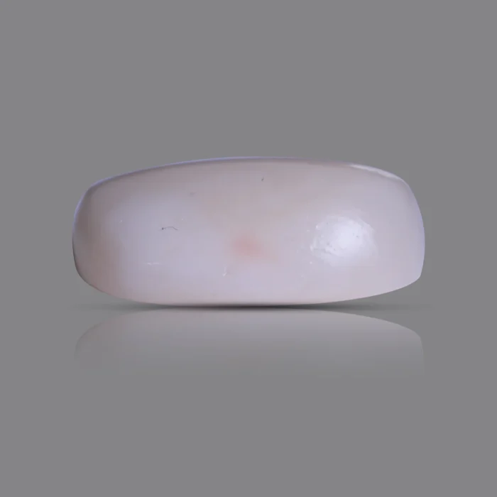 Natural Moonga Stone 11.30 Ct | Certified White Coral