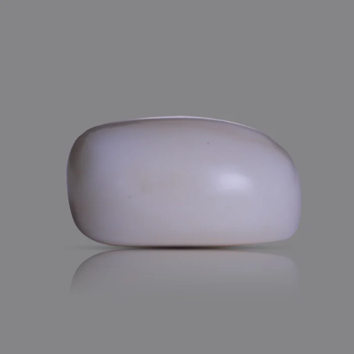Natural Moonga Stone 12.10 Ct | Certified White Coral