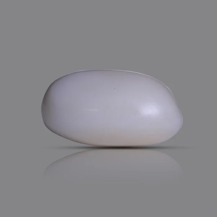 Natural Moonga Stone 12.30 Ct | Certified White Coral