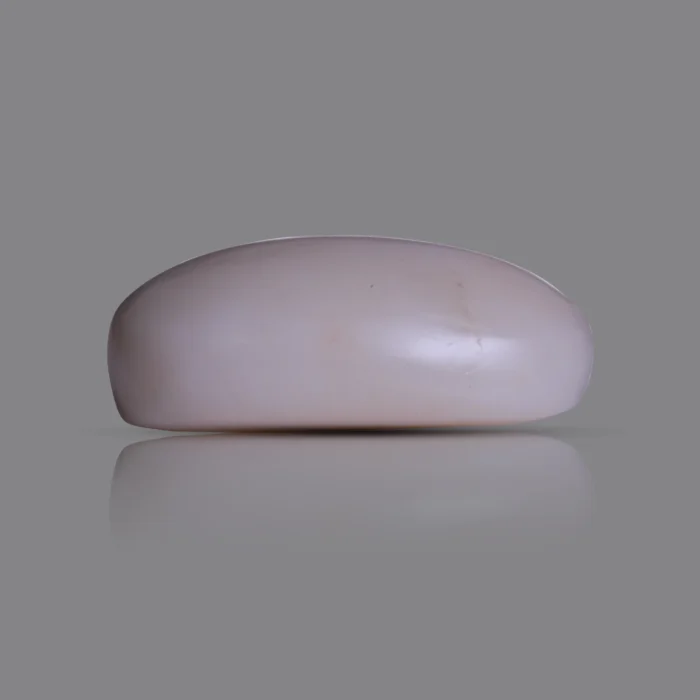 Natural Moonga Stone 8.20 Ct | Certified White Coral