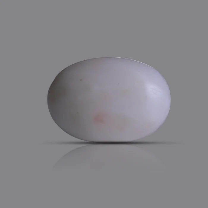 Natural Moonga Stone 7.15 Ct | Certified White Coral