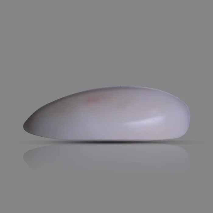 Natural Moonga Stone 7.15 Ct | Certified White Coral