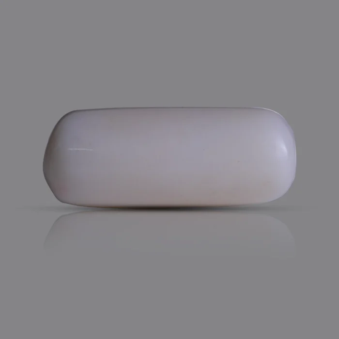 Natural Moonga Stone 8.05 Ct | Certified White Coral