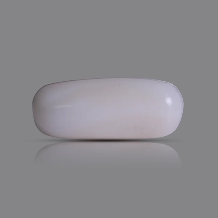 Natural Moonga Stone 9.75 Ct | Certified White Coral
