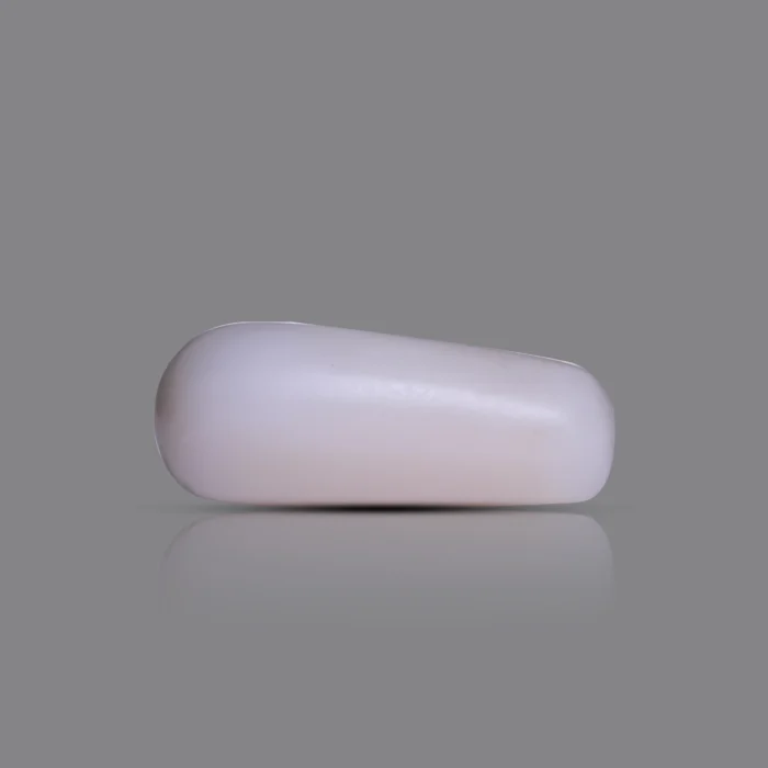 Natural Moonga Stone 9.75 Ct | Certified White Coral