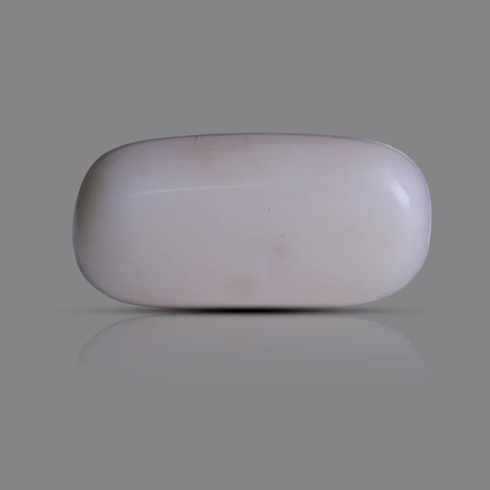 Natural Moonga Stone 9.80 Ct | Certified White Coral