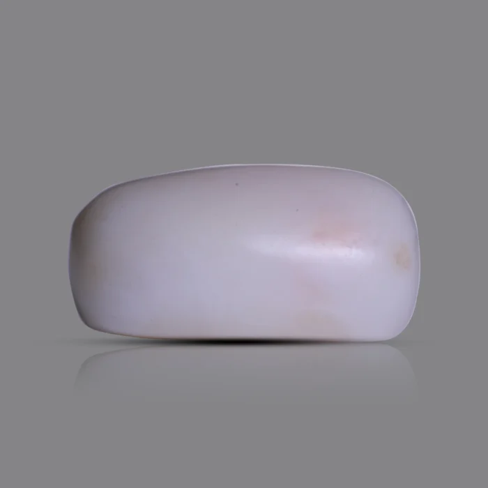 Natural Moonga Stone 17.55 Ct | Certified White Coral