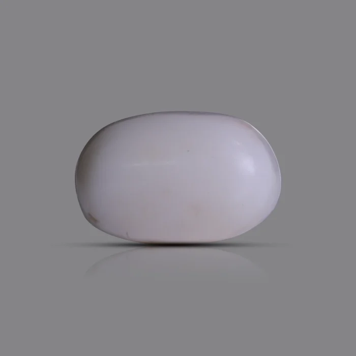 Natural Moonga Stone 8.45 Ct | Certified White Coral