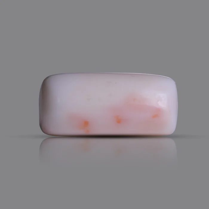 Natural Moonga Stone 11.60 Ct | Certified White Coral