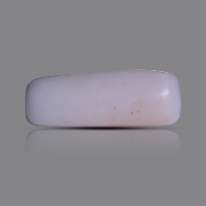 Natural Moonga Stone 7.35 Ct | Certified White Coral