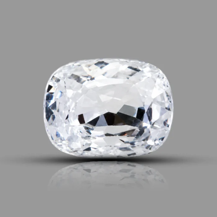 Natural White Zircon Gemstone – 4.45 Carat