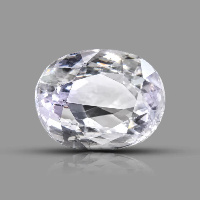 Natural White Zircon Gemstone – 4.65 Carat
