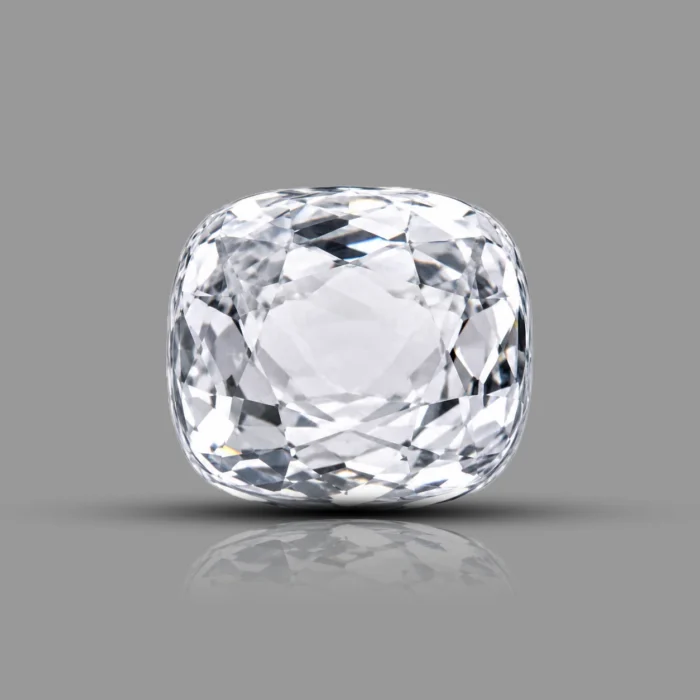 Natural White Zircon Gemstone – 4.45 Carat