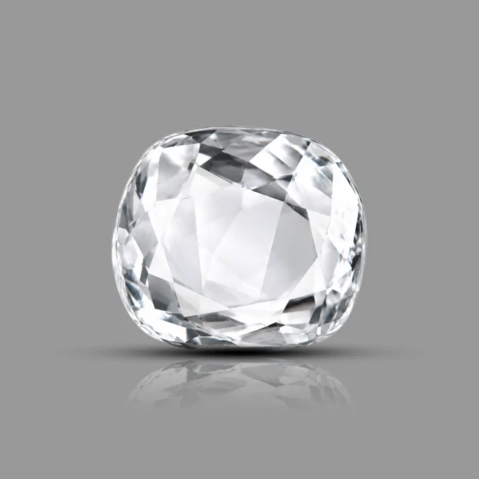 Natural White Zircon Gemstone – 4.66 Carat