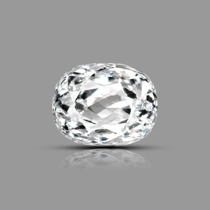 Natural White Zircon Gemstone – 4.75 Carat