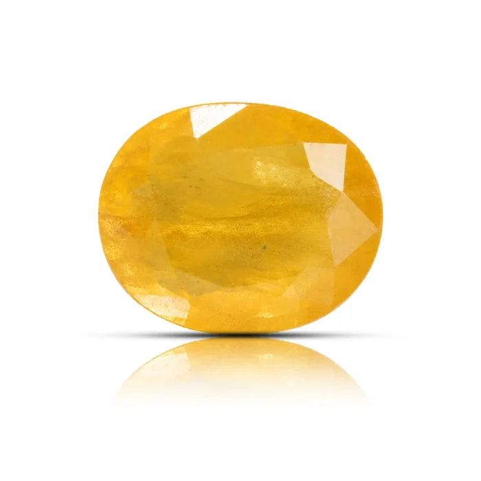 Natural Yellow Sapphire (Pukhraj) – 4.25 carat