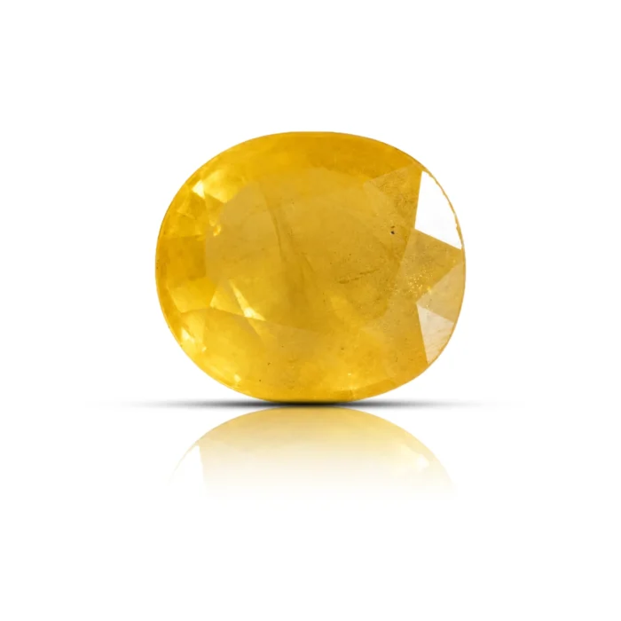 Natural Yellow Sapphire (Pukhraj) – 3.70 carat