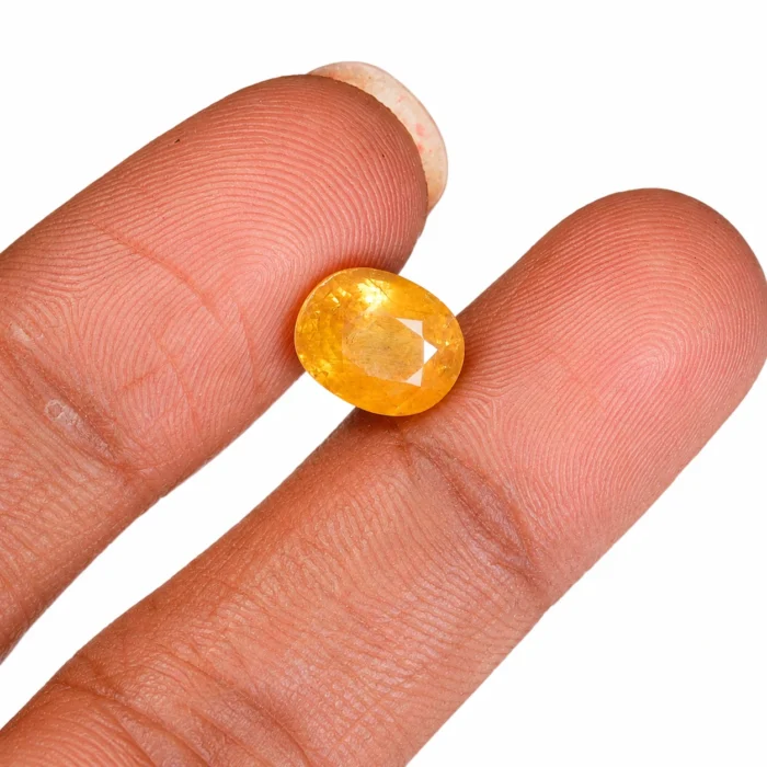 Natural Yellow Sapphire (Pukhraj) – 3.50 carat