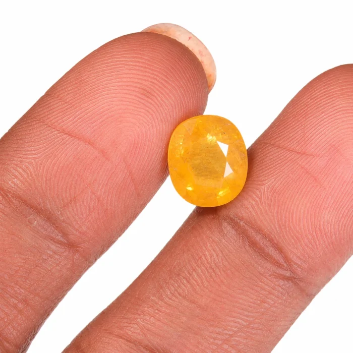 Natural Yellow Sapphire (Pukhraj) – 4.40 carat