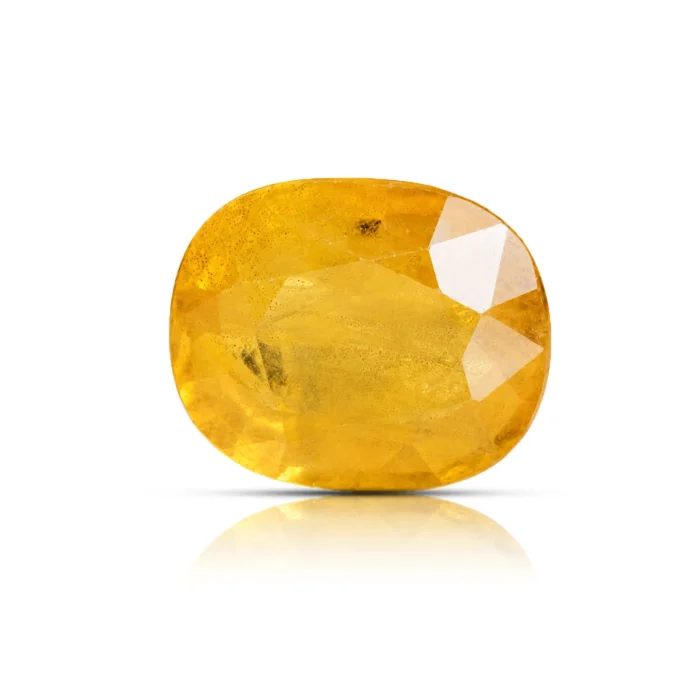 Natural Yellow Sapphire (Pukhraj) – 8.95 carat