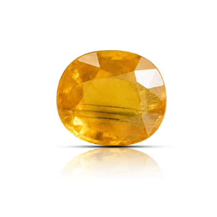 Natural Yellow Sapphire (Pukhraj) – 10.65 carat