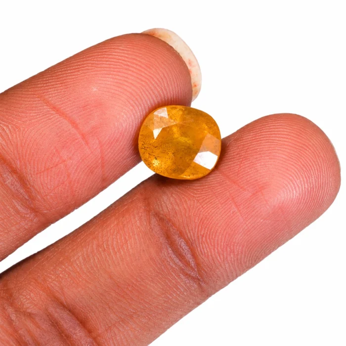Natural Yellow Sapphire (Pukhraj) – 10.25 carat