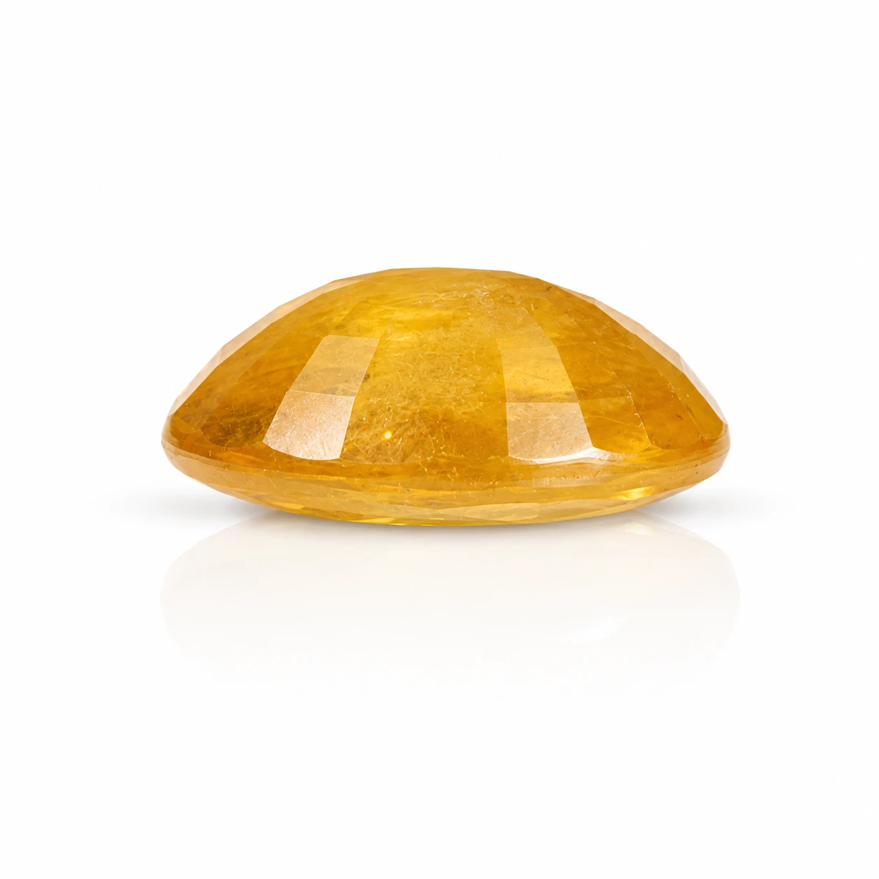 9.45 ct Certified Yellow Sapphire