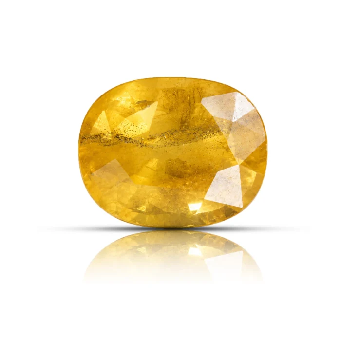 Natural Yellow Sapphire (Pukhraj) – 10.95 carat