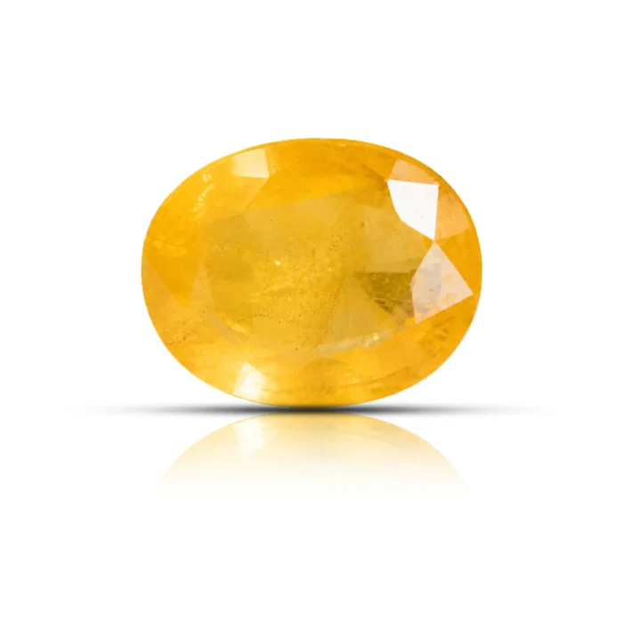 Natural Yellow Sapphire (Pukhraj) – 10.25 carat