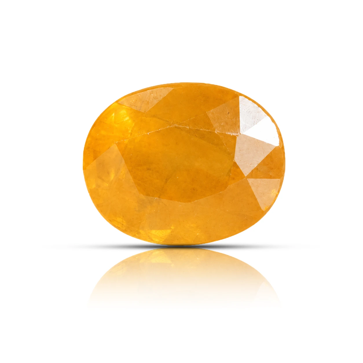 3.60 ct Certified Yellow Sapphire