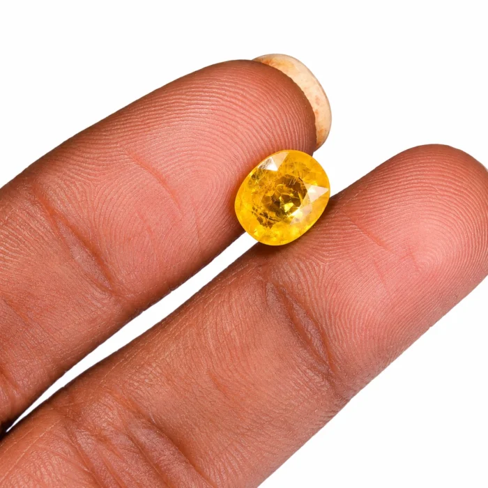 Natural Yellow Sapphire (Pukhraj) – 2.90 carat