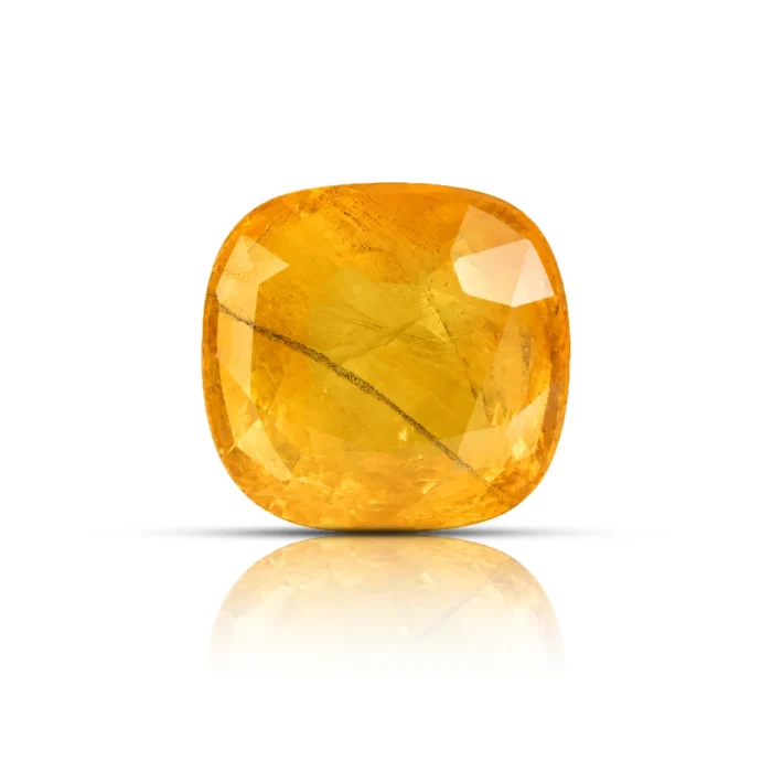 Natural Yellow Sapphire (Pukhraj) – 6.50 carat