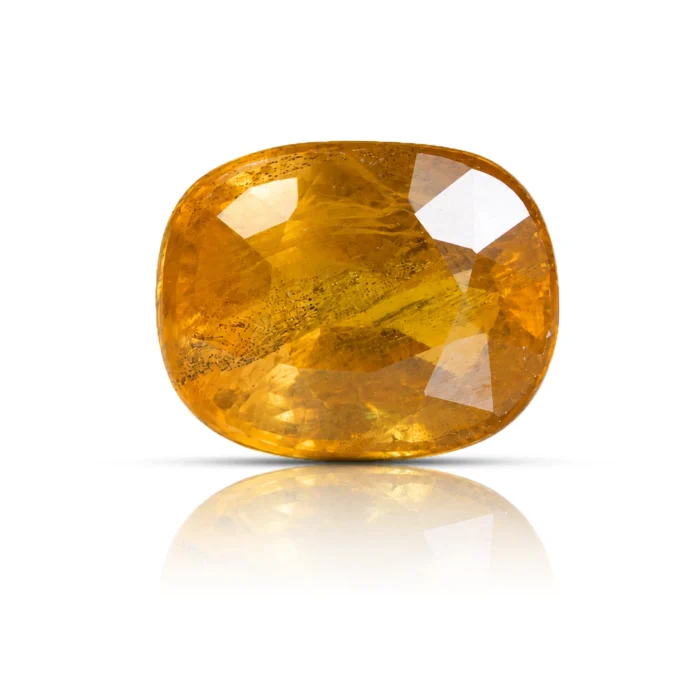 Natural Yellow Sapphire (Pukhraj) – 6.40 carat