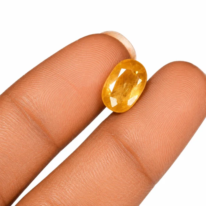 Natural Yellow Sapphire (Pukhraj) – 4.30 carat